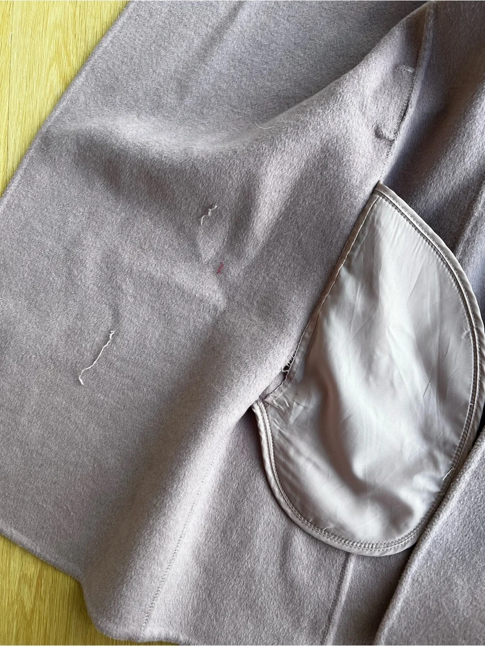 Tahari Dusty Mauve Belted Trench Coat